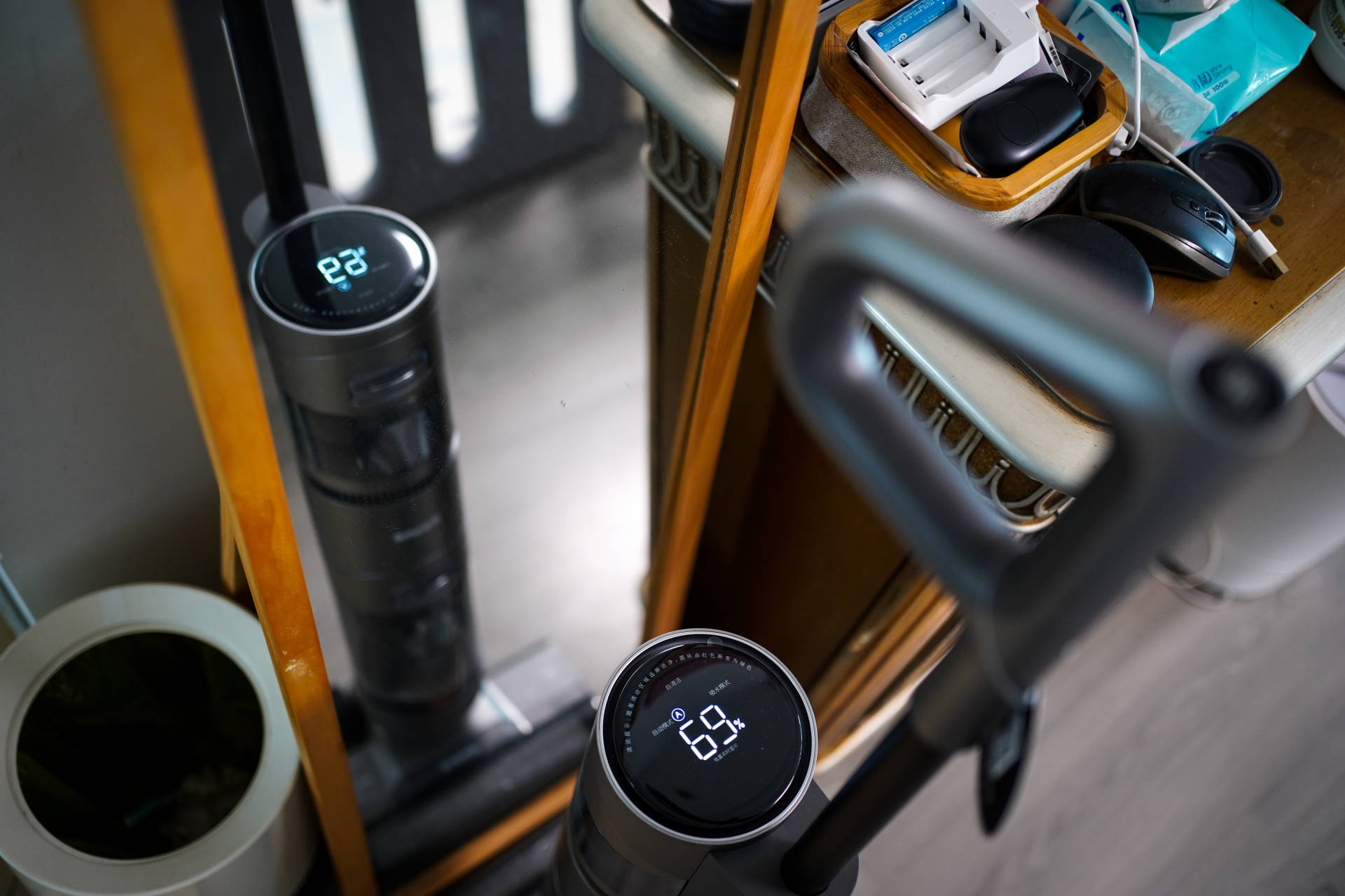 洗地机vs扫地机器人吸尘器,洗地机比机器人干净