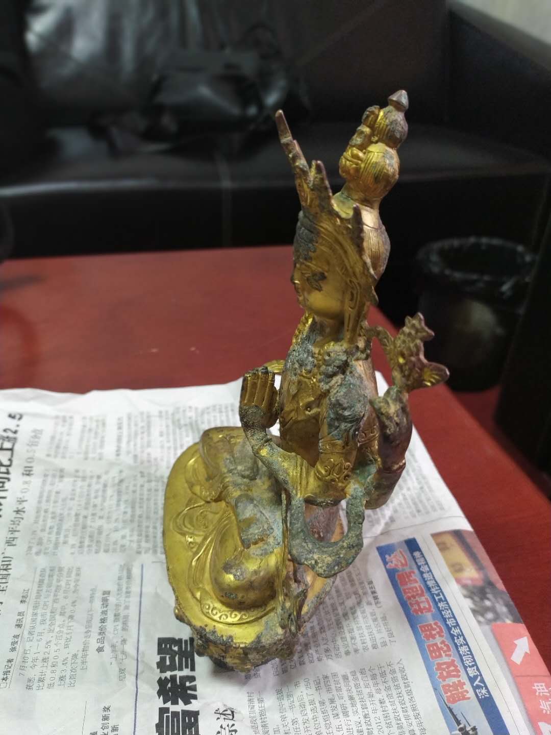 十大品牌纯铜摆件香炉,铜质八仙佛像