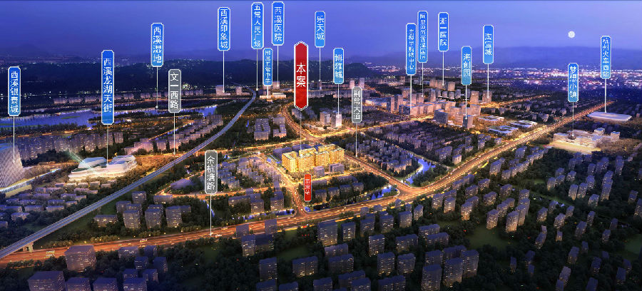 未来科技城地标性建筑,未来科技城256平叠墅