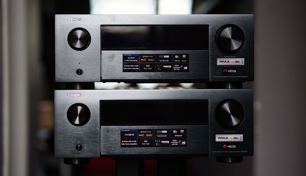 高端和旗舰差多少?天龙AVR-X4500H与AVC-X6500H试用报告!