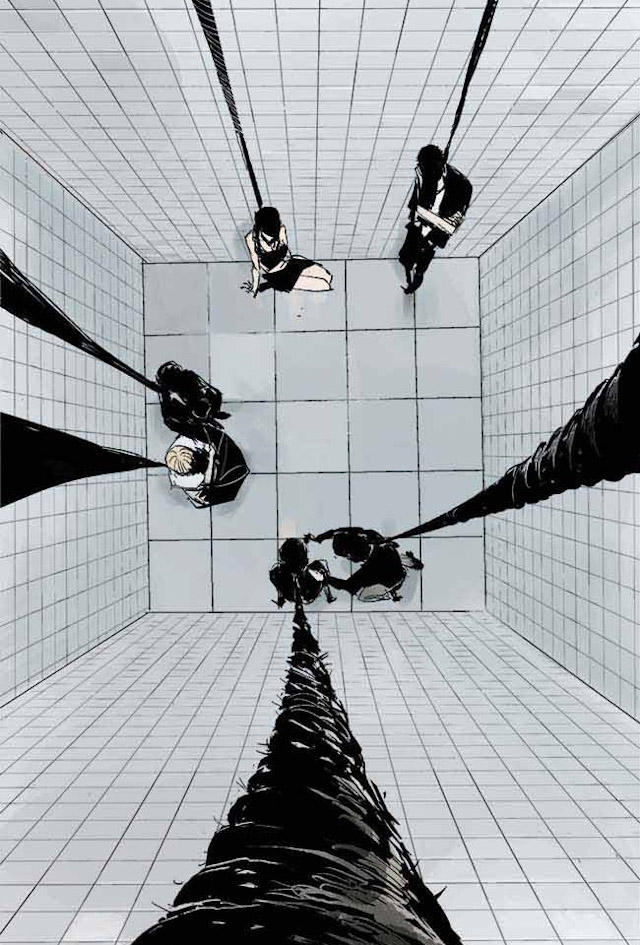 掉入下水道漫画,漫画高中生意外死亡灵魂在房子里