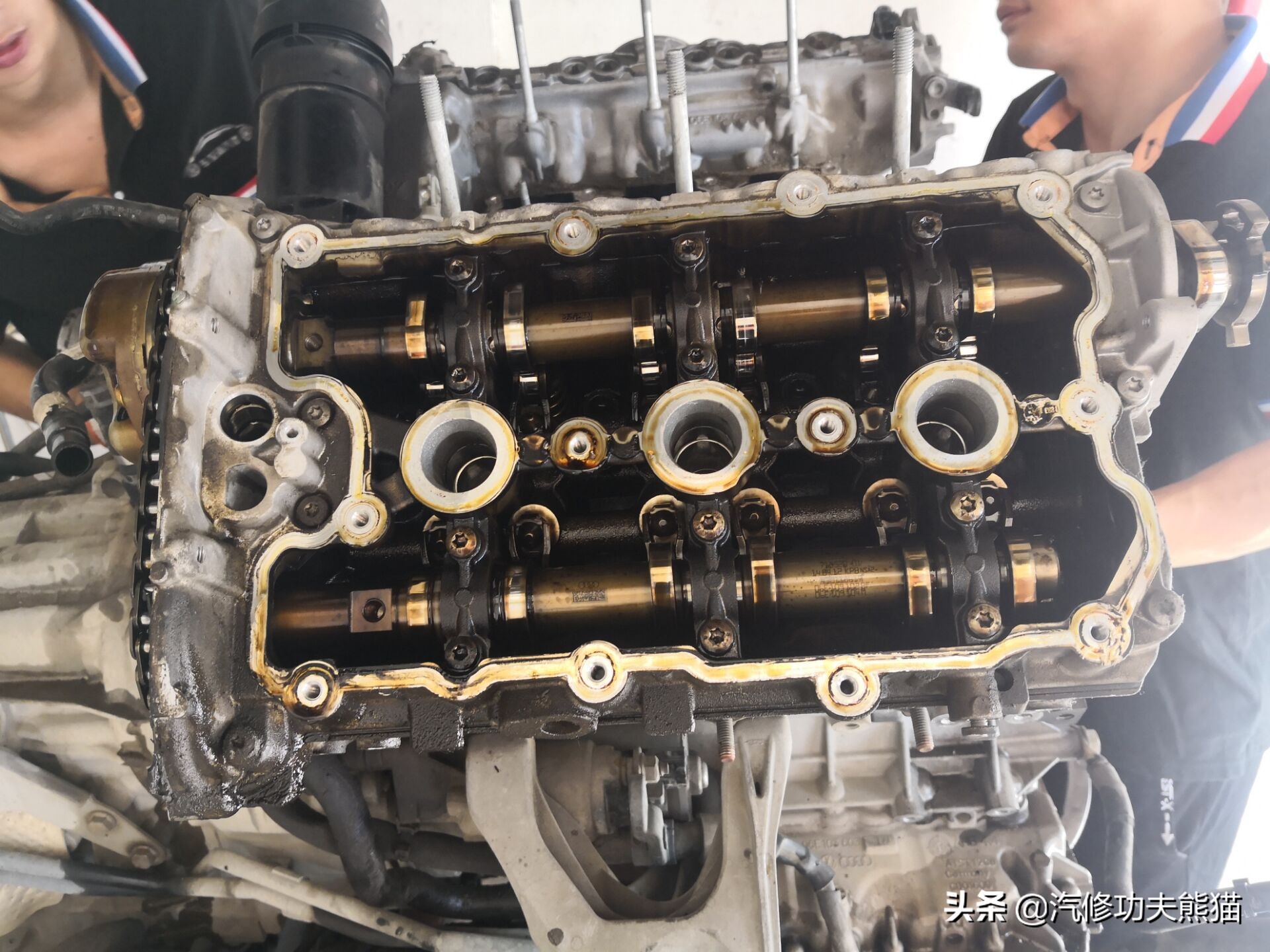 能拉动波音747的大众神车途锐烧机油治理，修完了又可以拉飞机了