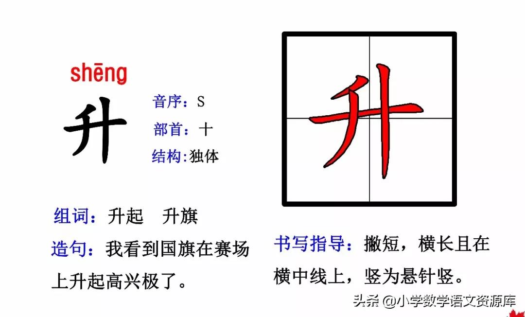 二年级上册生字部首组词造句表格,二年级上册生字偏旁部首造句