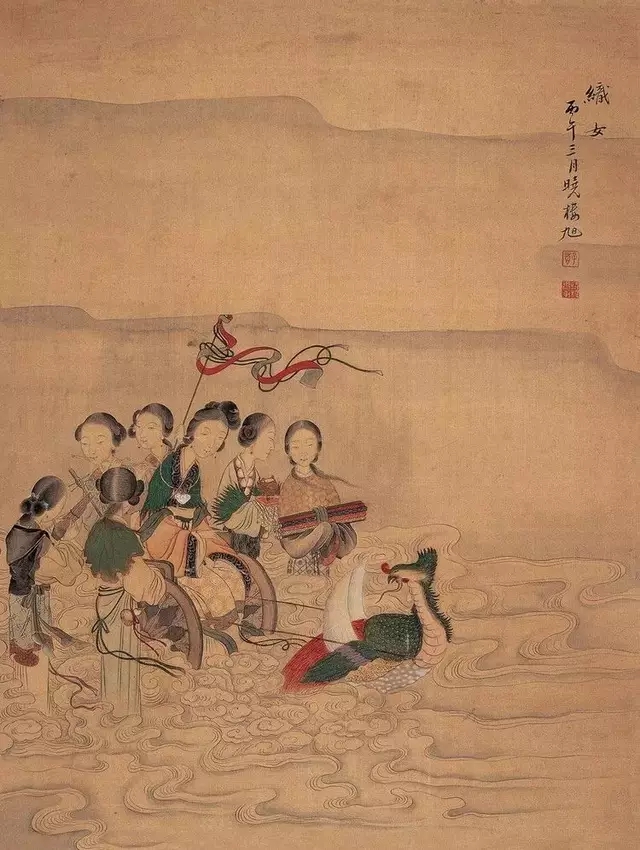 清代名家费丹旭笔下仕女图,费丹旭仕女画高清