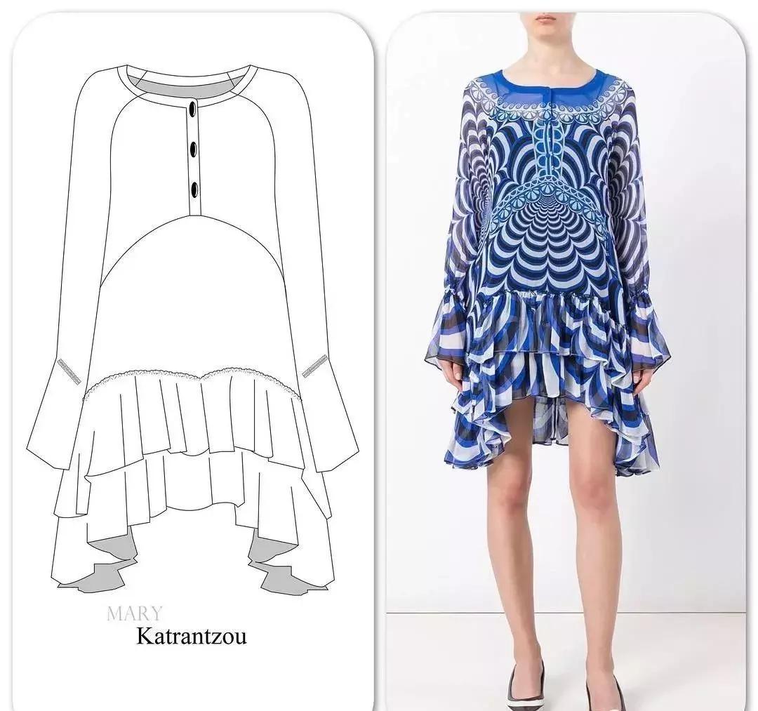 大摆长袖连衣裙30到40岁,四十岁红色高档新款有领连衣裙