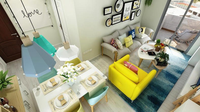 63平房子够住三个人吗,63平米两人居住合适吗