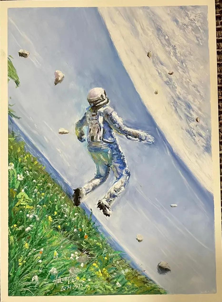 画吧画友作品欣赏,幸福原创画作品