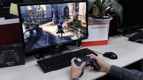 玩转《王者荣耀》《跑跑卡丁车》，仁魔刀锋游戏手柄上手体验分享