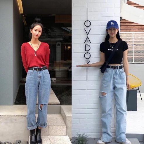 做一个酷酷的女生，少不了这18套又酷又帅的穿搭示范，随性慵懒风