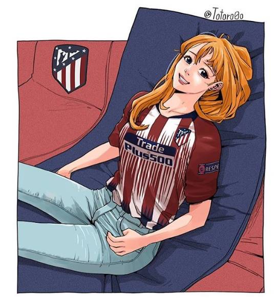 足球美女壁纸,足球漫画头像女