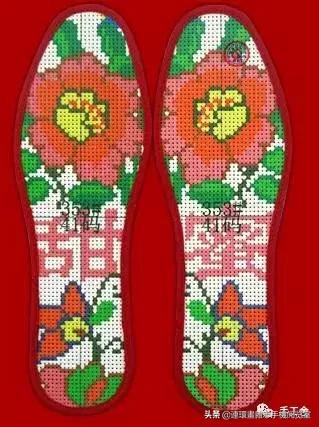 手工艺术鞋垫7层,手工鞋垫美术