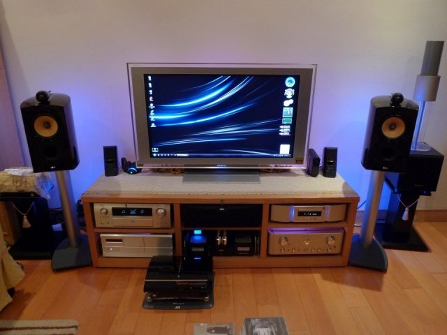 音响初烧也要有HIEND精神，马兰士宝华银线脚垫扩散板统统拿来用