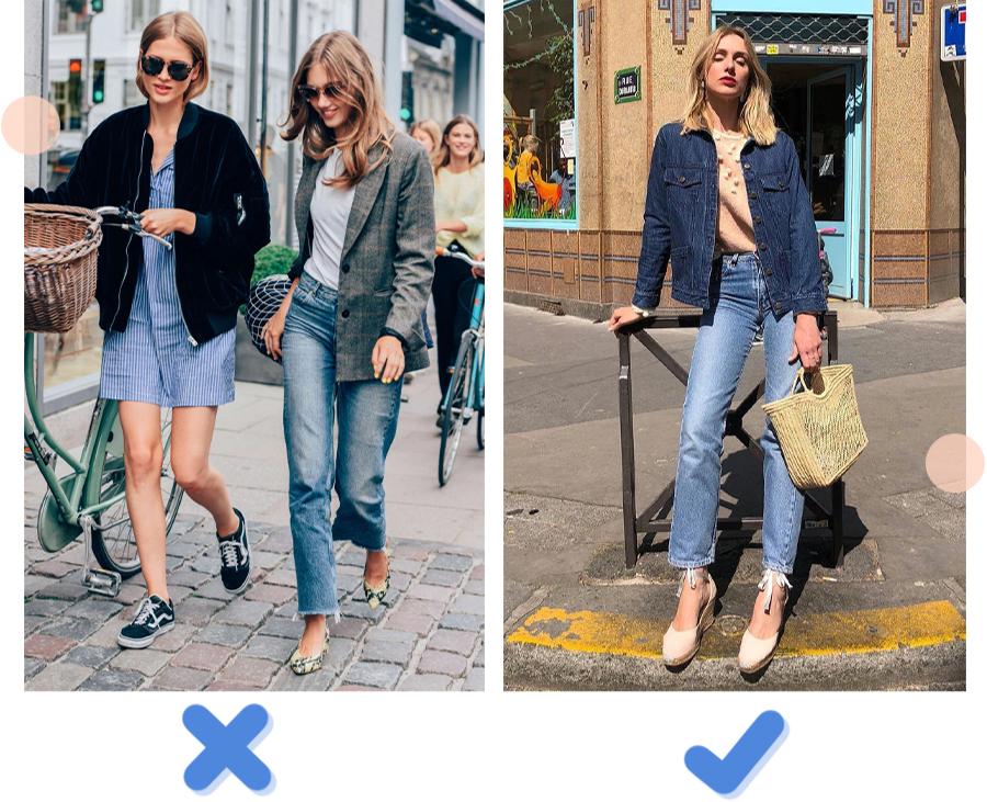 超详细的牛仔裤选款攻略,牛仔裤超好看修身