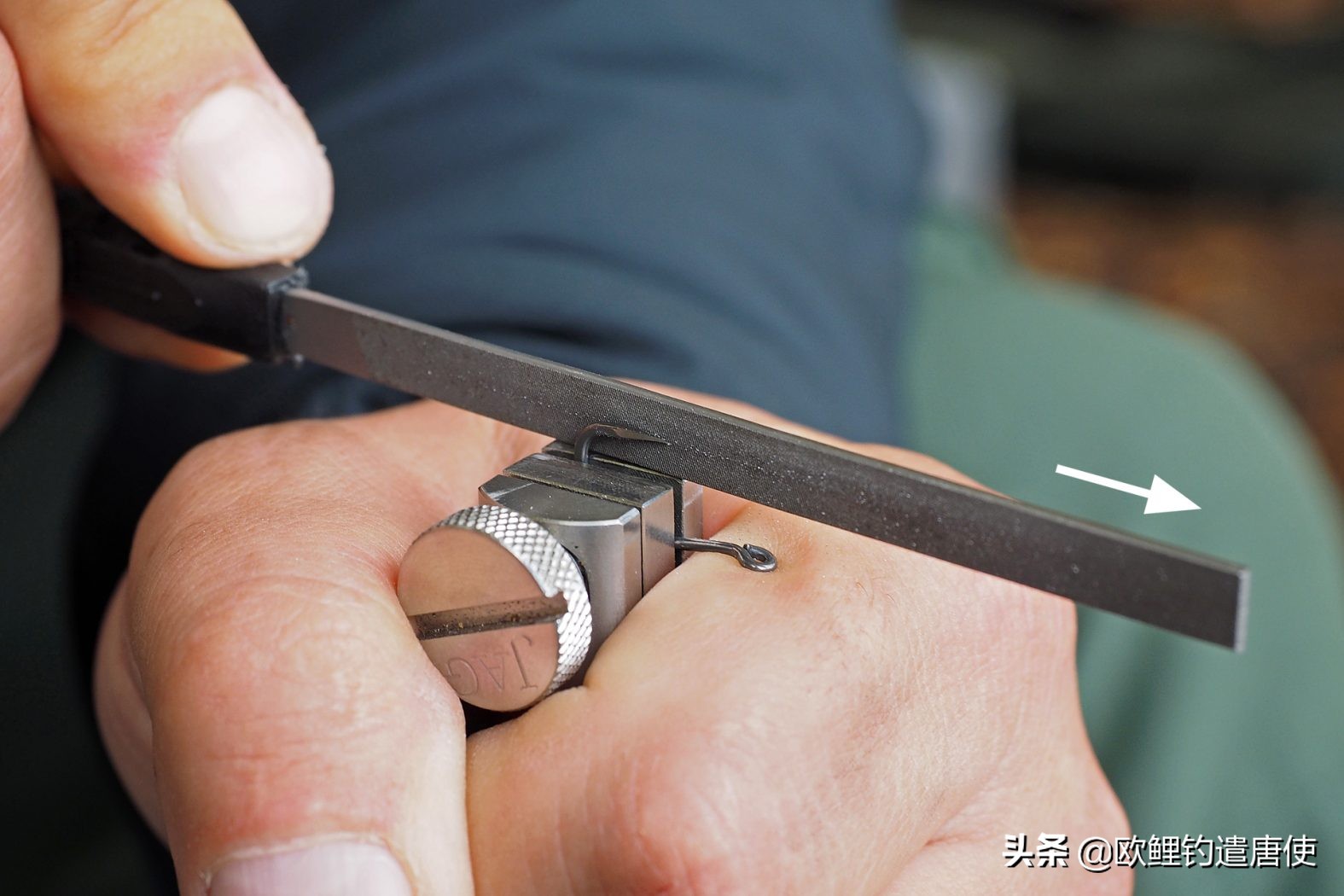 歪头钩钓鱼技巧,钓白条用钩技巧