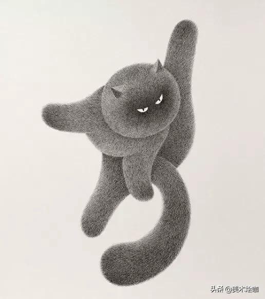 他用一支5块钱的针管笔“撸猫”，17万网友直呼：这猫要活了