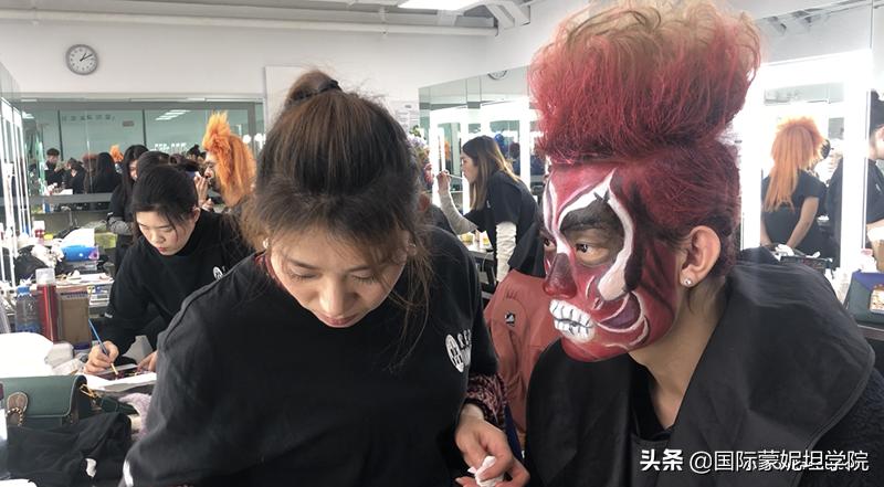 期末季｜北京化妆精英班迎来创意妆毕业考挑战