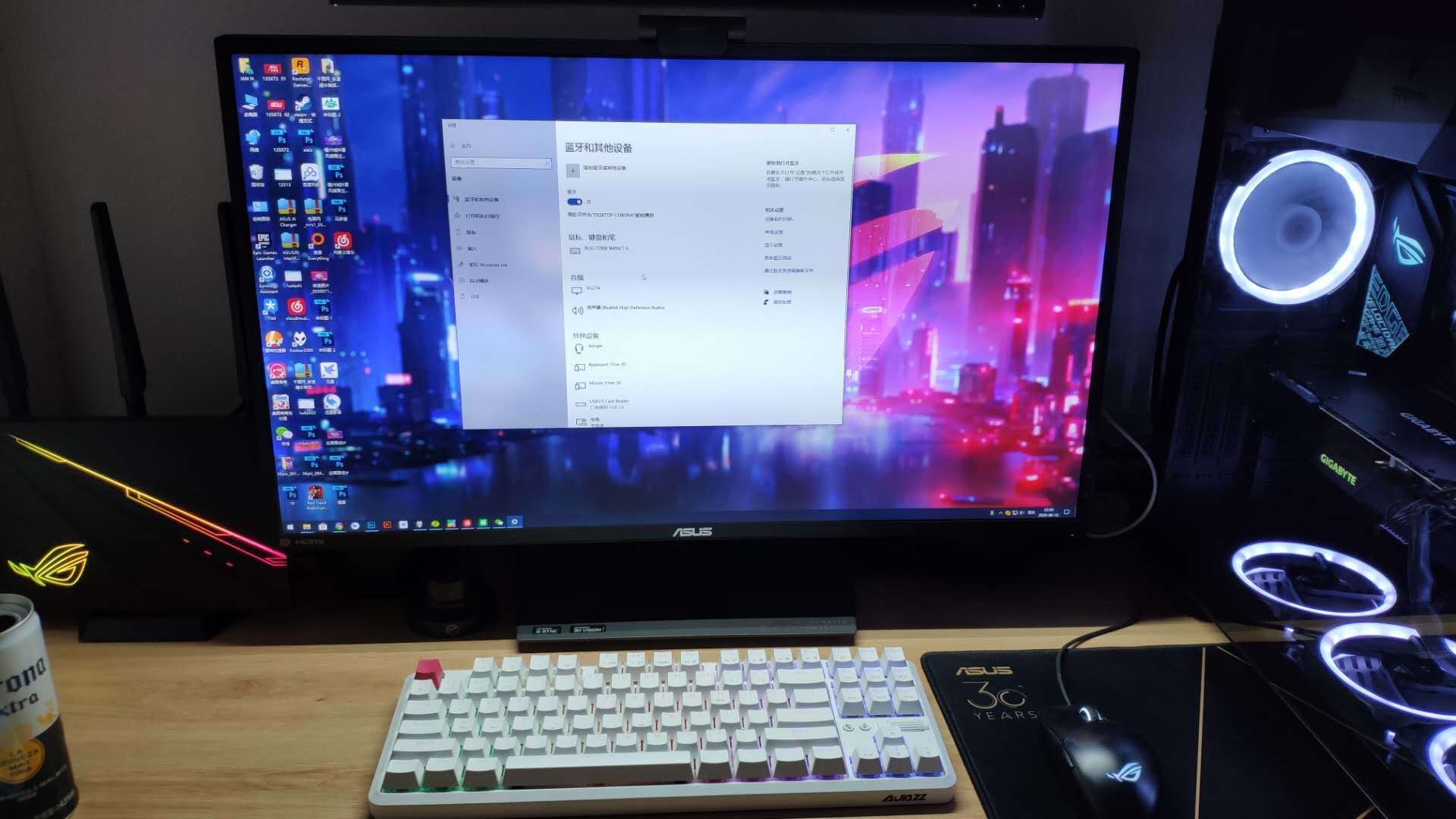 黑爵K870T机械键盘,ajazz黑爵k870tmacbook