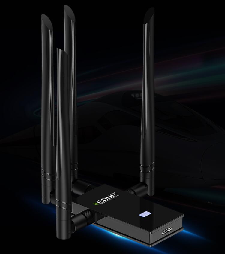 千兆网卡非选Wi-Fi6不可？翼联EDUP1622无线网卡强劲穿墙又快又稳