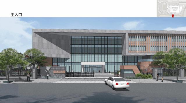 青岛夏庄三台新校区项目高密度社区中的教育之窗/北洋设计