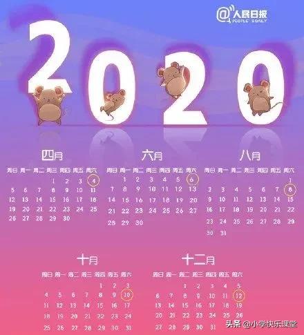 2020年2月有29天,全年有5个神奇周六...这些知识,讲给孩子听