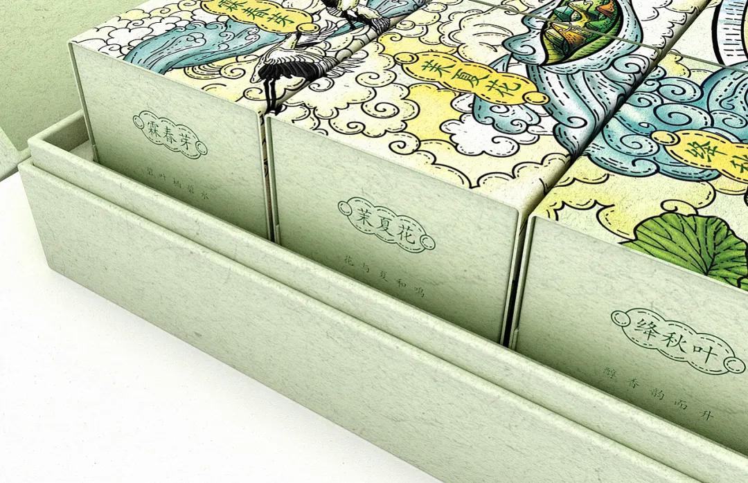 新款茶叶包装设计创意礼盒,日本的茶叶包装创意设计