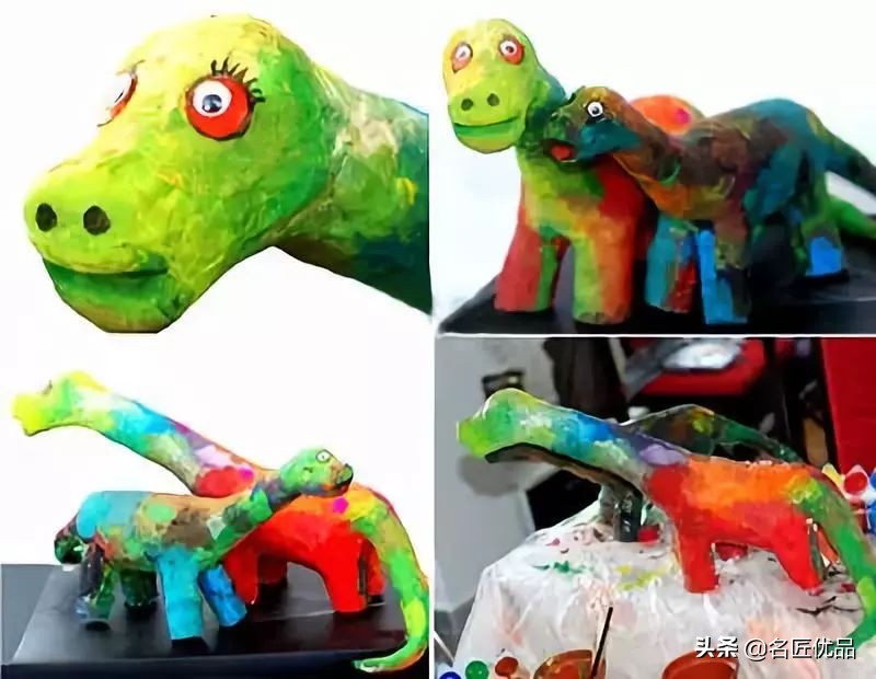 恐龙贺卡手工制作,纸盒手工制作大全创意幼儿园恐龙