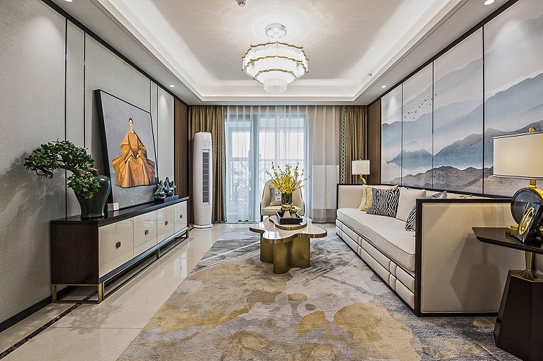 汉棠新中式装修,汉棠新中式样板间