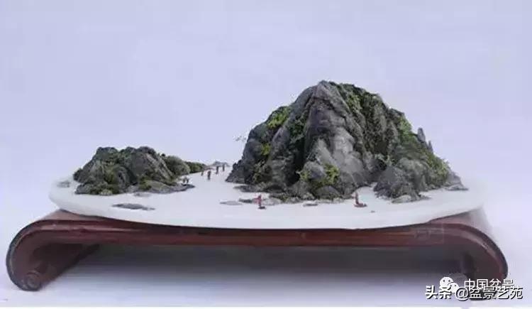 郭少波山水盆景,郭少波盆景