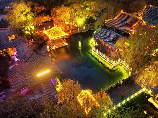 济南四大泉群,济南四大泉群全景图