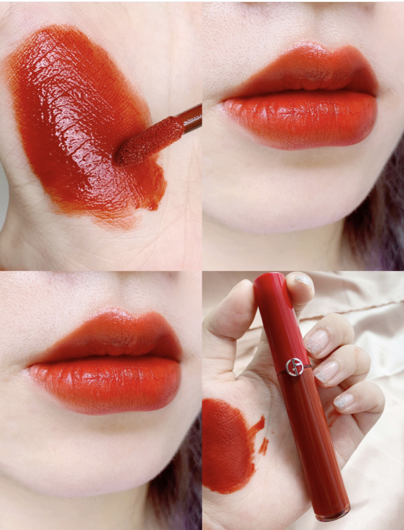 阿玛尼最热色，405经典之作，400哑光正红很显白，每一支都想要