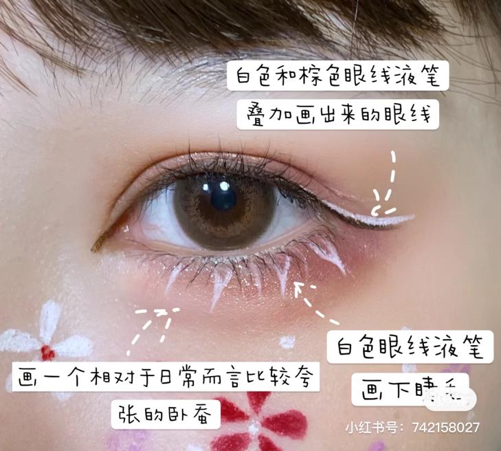 优雅lolita系妆容,复古英伦风lolita妆容