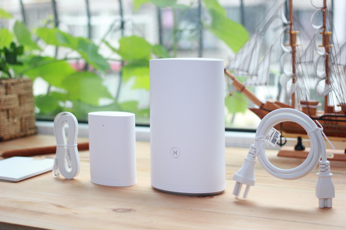 华为智能子母路由器测评,华为全屋智能wifi子母路由