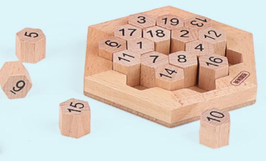 越玩越聪明的数独游戏1000题,蜂窝数独玩法