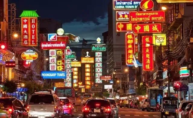 泰国曼谷繁华步行街,曼谷繁华的街