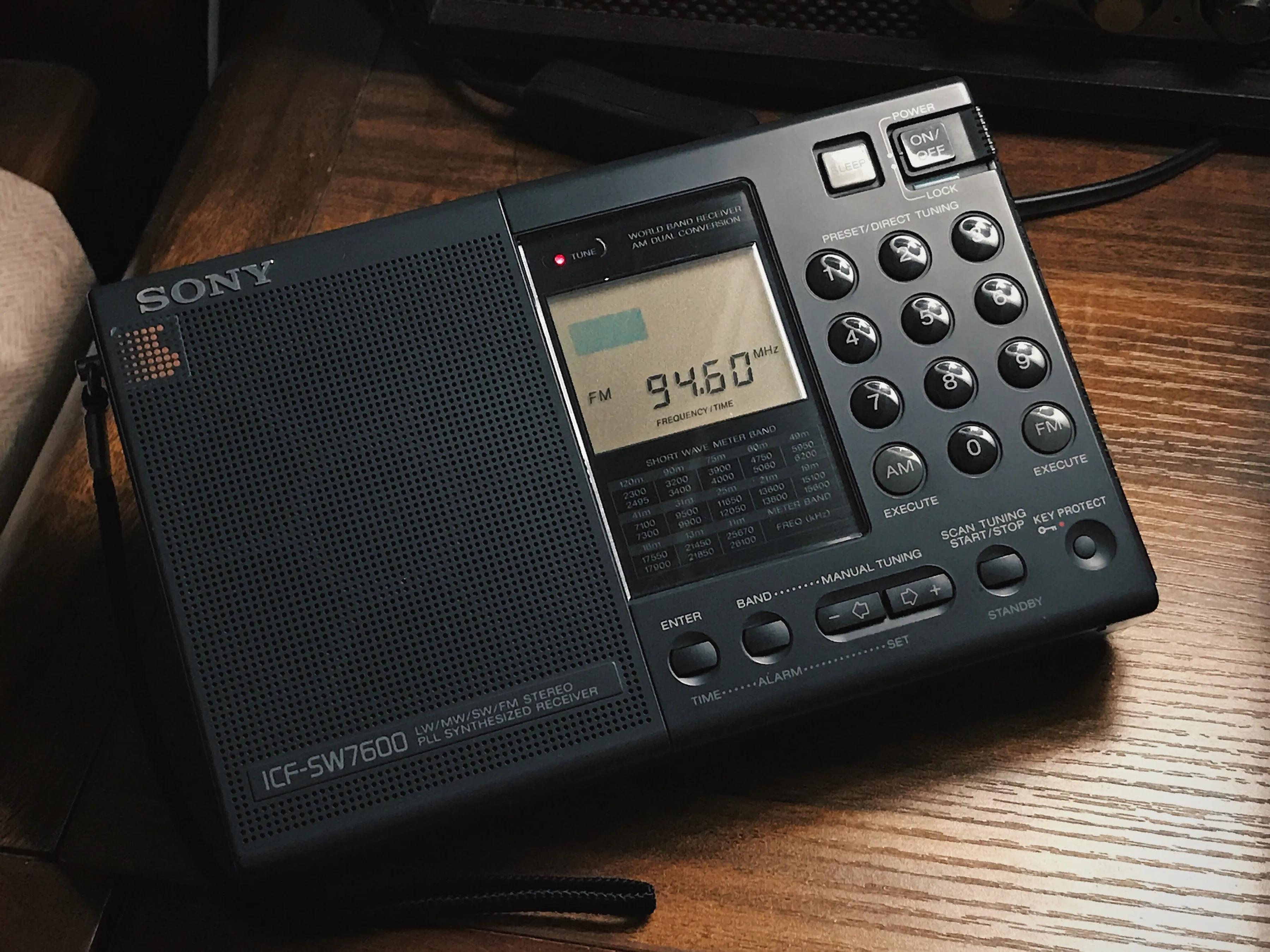 索尼icf-sw7600,索尼收音机icf-sw7600g拆解