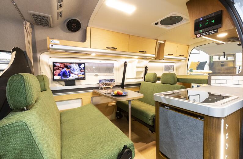 日本丰田迷你露营车,无厘头汽车