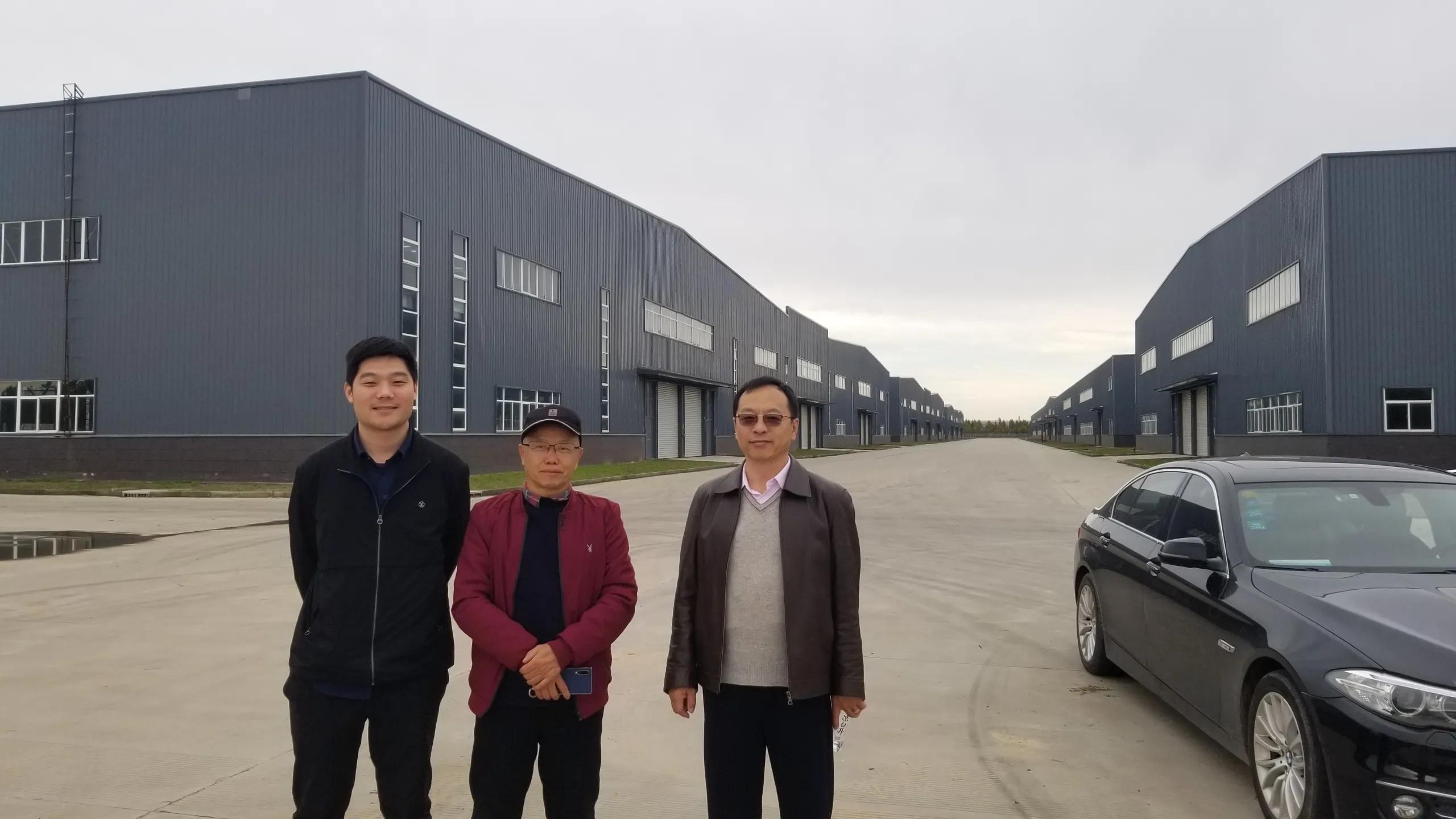 邢台商会考察邢东新区,深圳商会会员走访