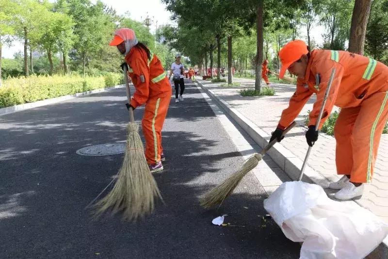 环卫工人比武活动,环卫工人竞赛视频