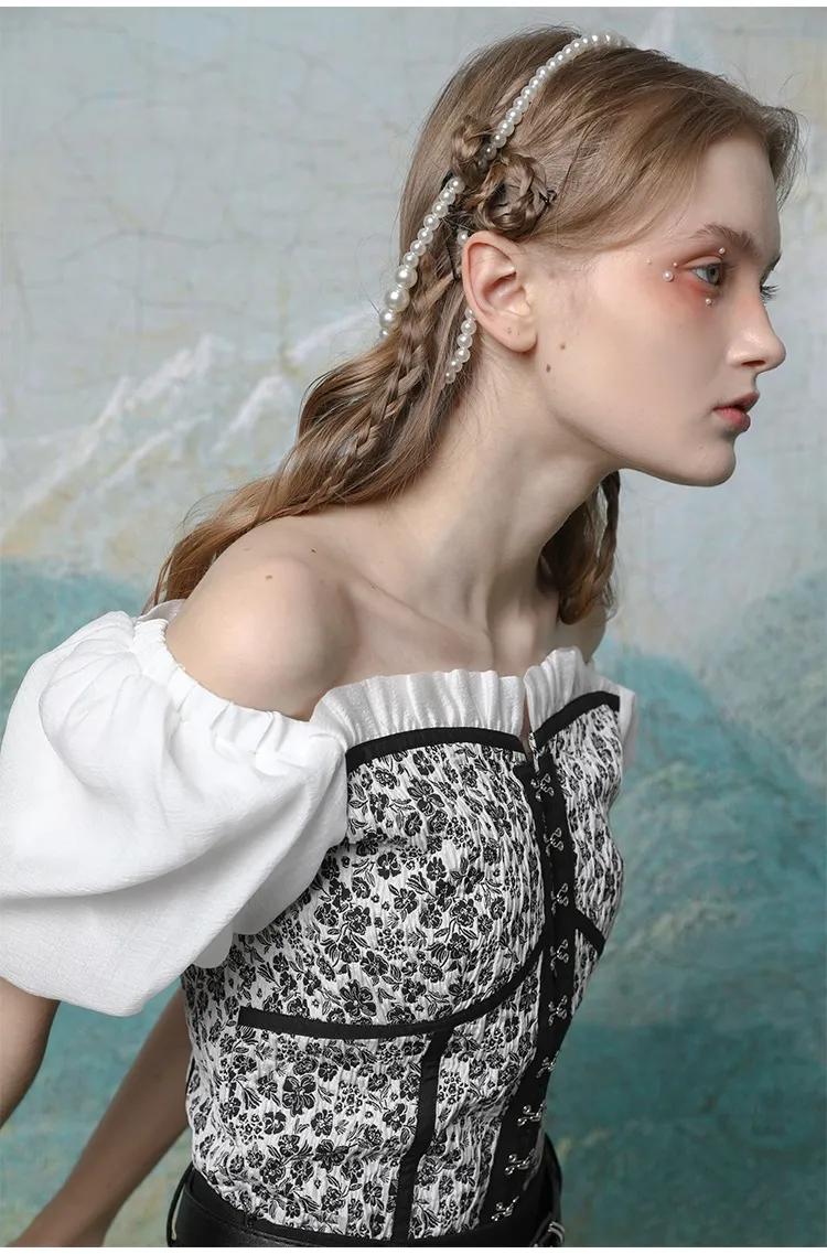 还在穿短袖吗,夏季法式泡泡袖怎么穿