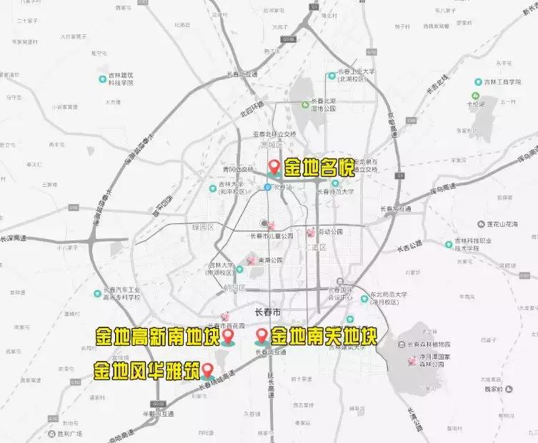 长春金地拿地,2024年金地拿地