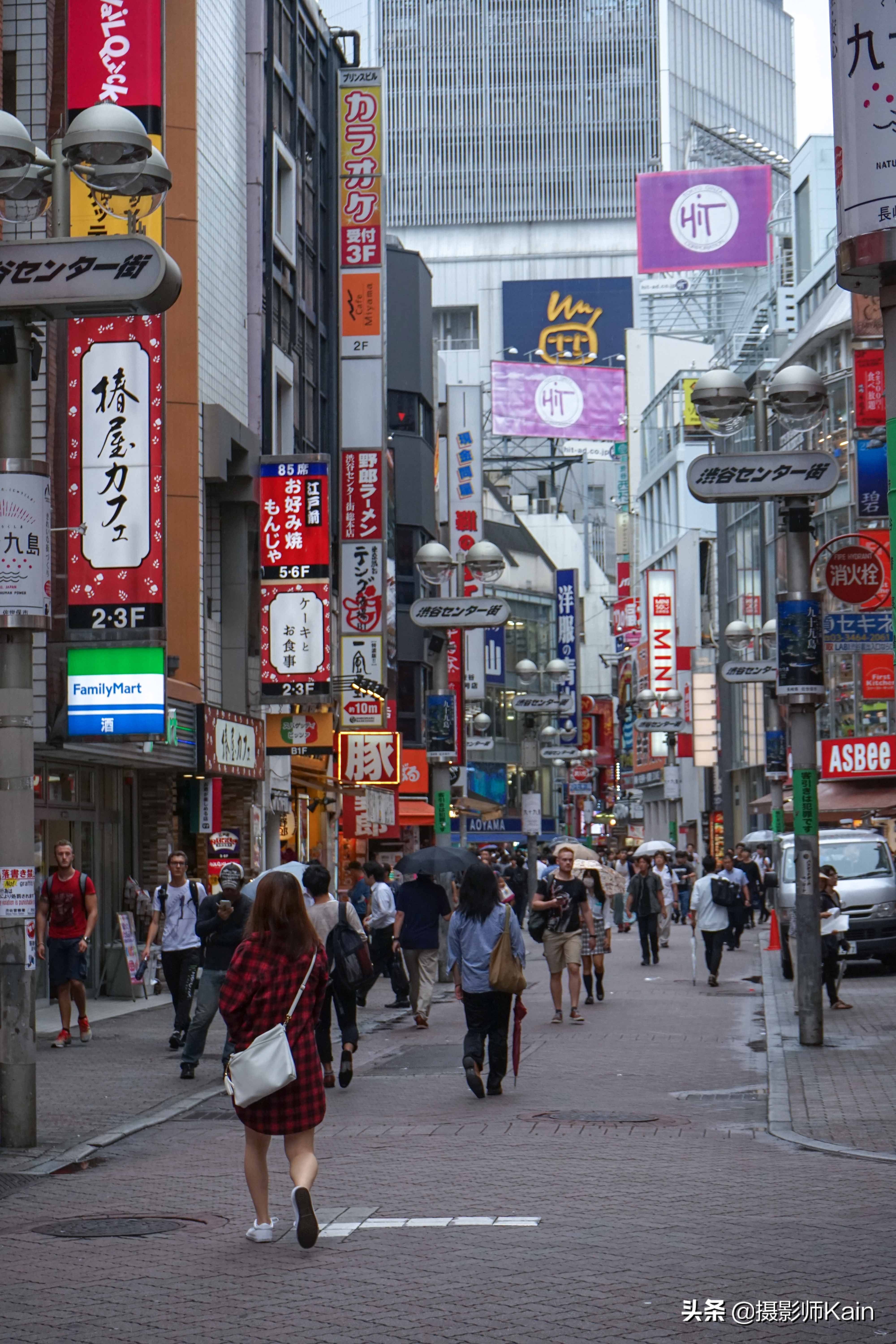 日本涩谷潮流圣地,日本东京涩谷街头创意广告牌