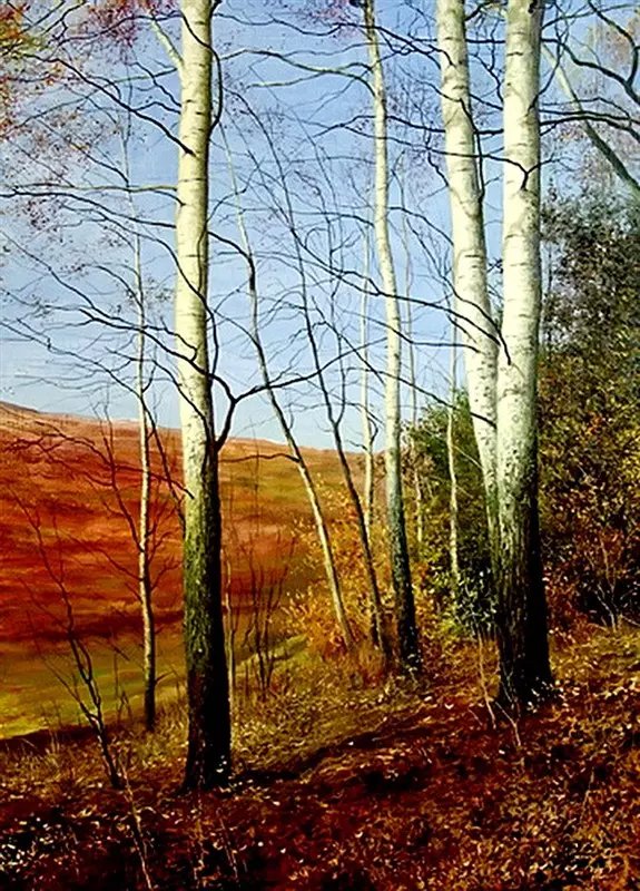 喀拉刨柯油画作品欣赏,瑞典油画人物画