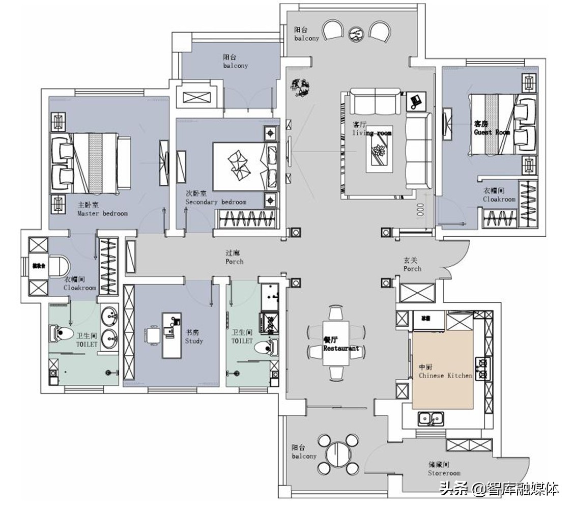 和达璟城紫御装修设计案例，设计师刘经筱与他的美式轻奢生活态度