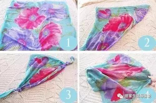 过时的长围巾能改什么,老款围巾改造