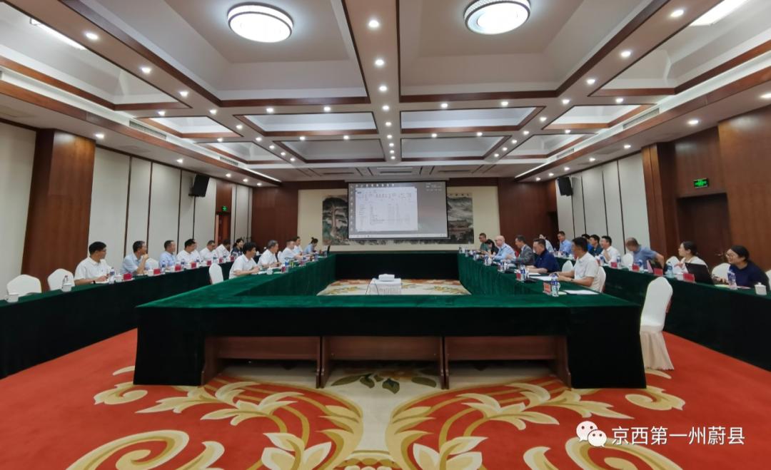 荷兰农业项目考察组来蔚县考察