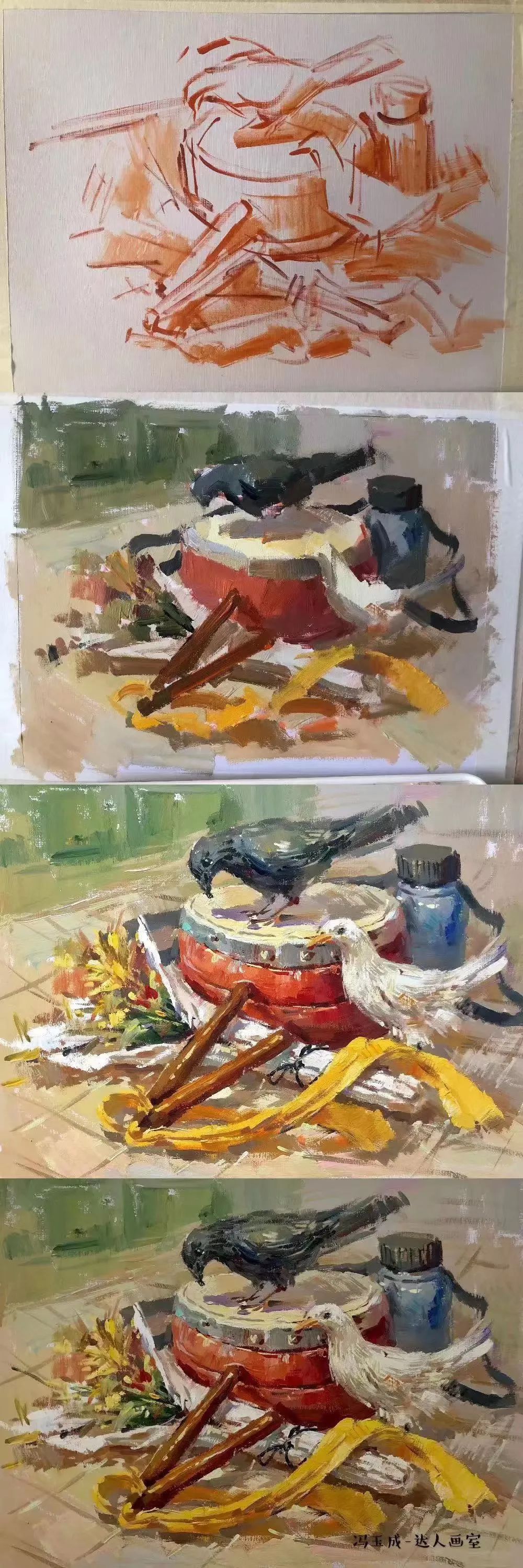 山东联考2021速写状元,2019年山东联考范画