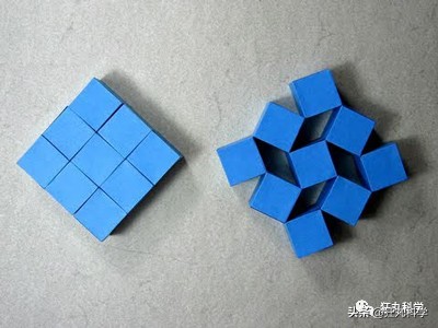 用折纸做多变魔方,用折纸叠的变形魔方