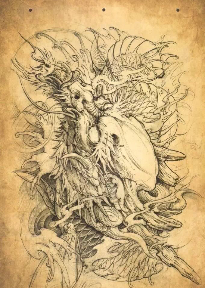 传统纹身元素图案大全,传统纹身图案寓意