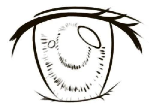 手绘眼睛零基础绘画教程,绘画教程谁看都能懂的眼睛画法