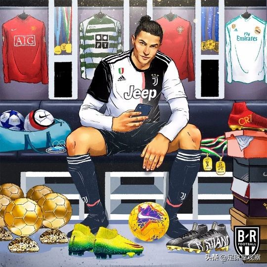 尤文图斯c罗超清手机壁纸最新,梅西c罗壁纸手机超清全面屏